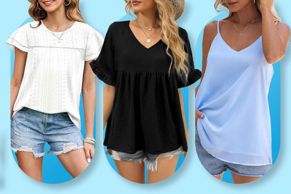 10 Breezy Summer Tops Under $20 at Amazon