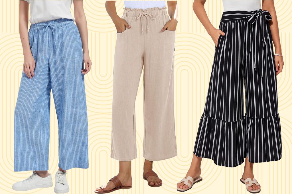 16 Wide-Leg Linen Pants Under $50 to Shop at Amazon