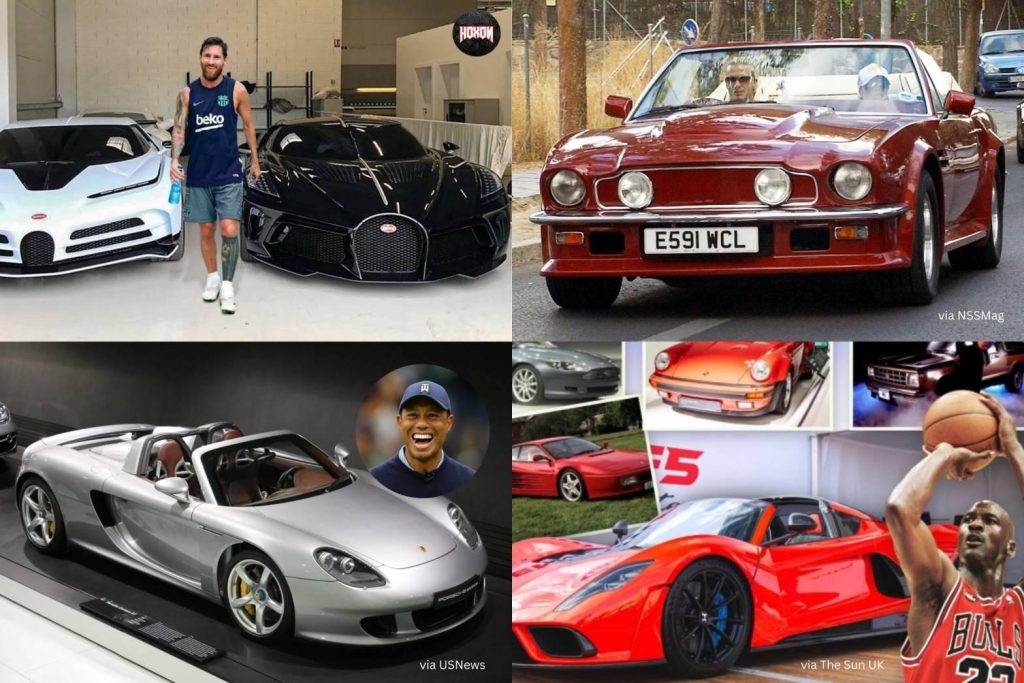 Luxury Car Collections of Celebs
