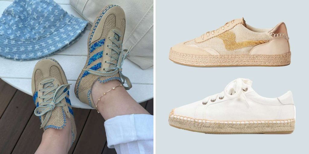 8 Comfy Espadrille Sneakers for Summer, Inspired by Katie Holmes