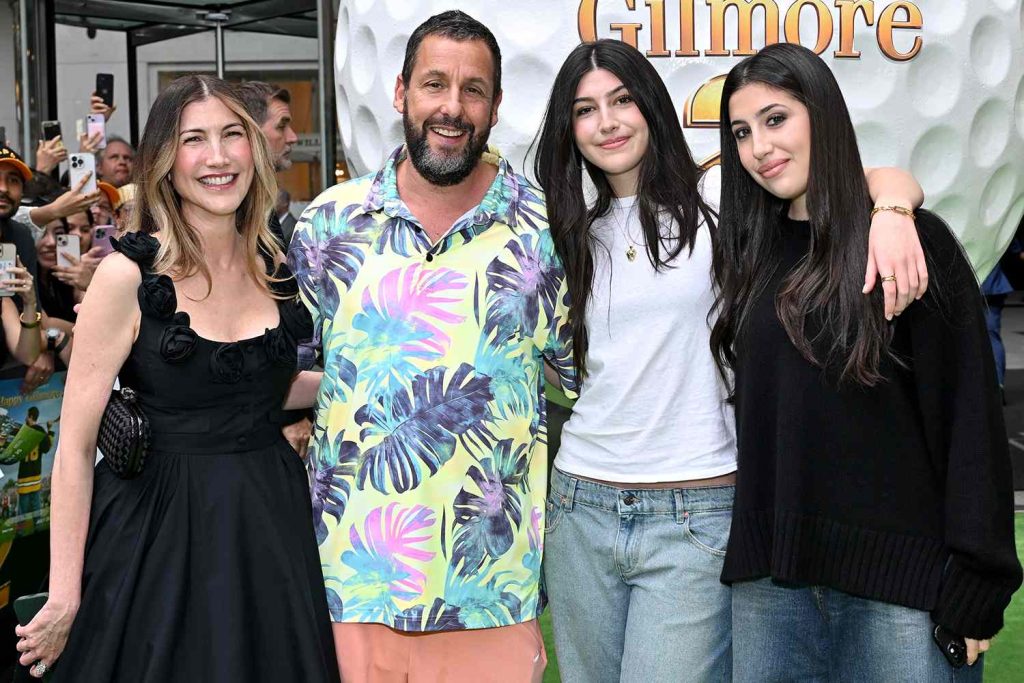 Adam Sandler Joined by Teen Daughters and Wife at 'Happy Gilmore 2' Premiere: Photos