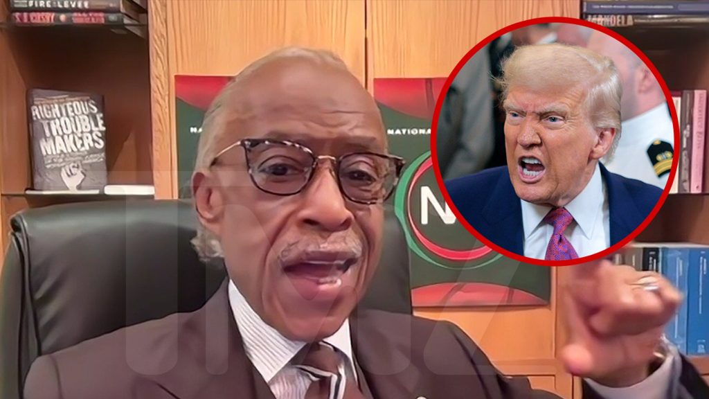 Al Sharpton Says Trump's Attacking Black Celebs to Draw Attention From Epstein