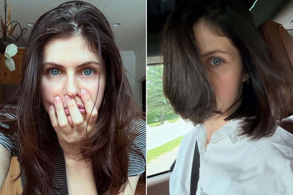 Alexandra Daddario Debuts Chic Bob in Fun Summer Hair Transformation