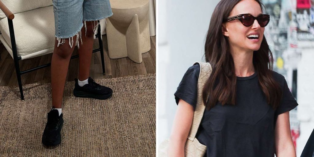 All-Black Walking Shoes Like Natalie Portman’s Start at $34