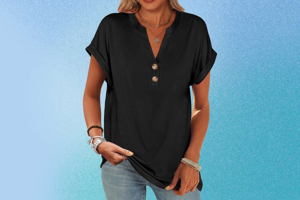 Amazon’s Best-Selling Short-Sleeve Top Is on Sale for $15