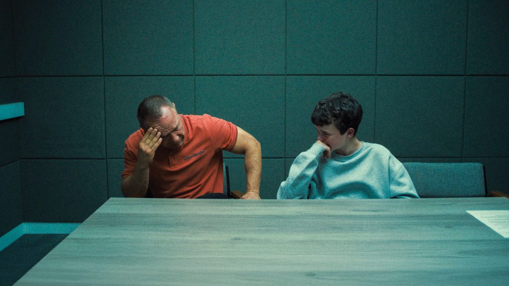 Stephen Graham (left) and Owen Cooper in Adolescence