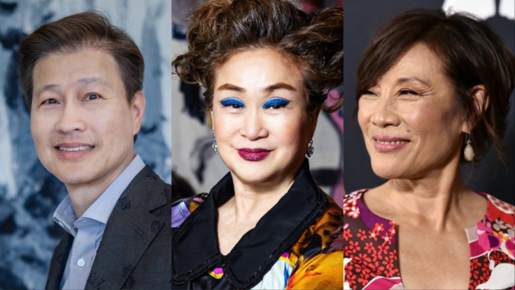 Dominic Ng, Miky Lee and Janet Yang.
