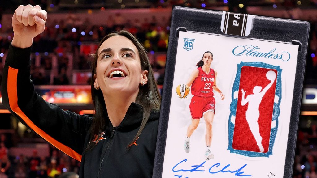 Caitlin Clark's 1-of-1 Rookie Card Sells For Record $660K At Auction