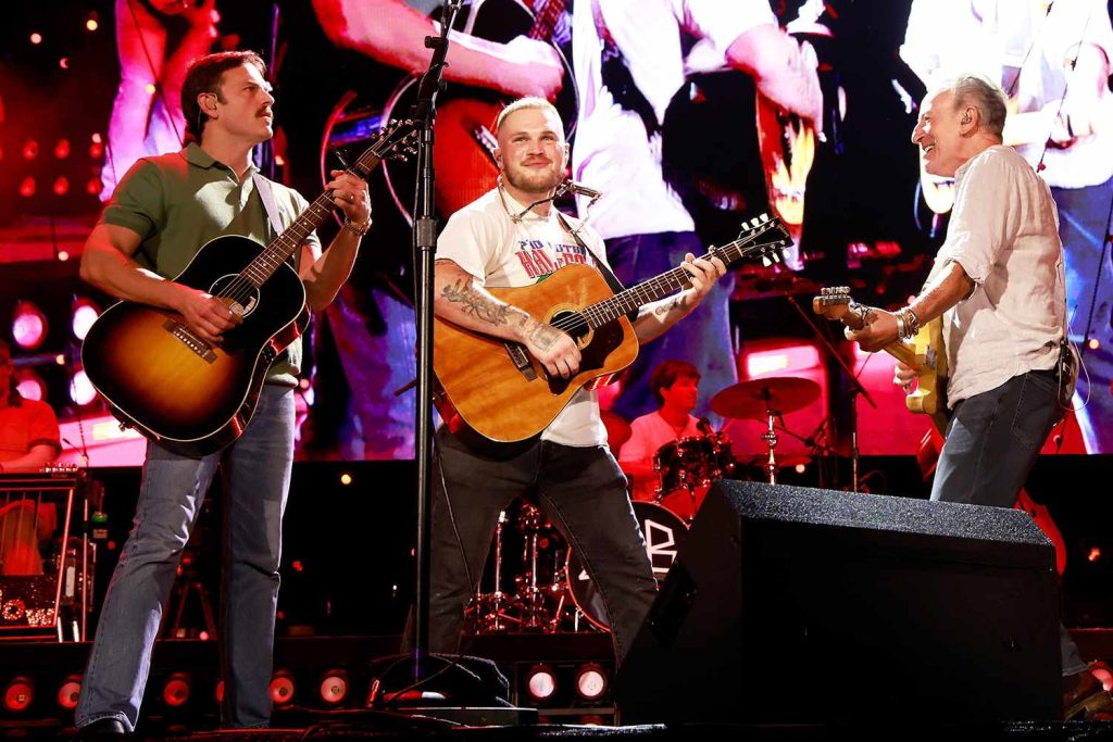 Caleb Followill Back Onstage After Shattering Heel as Kings of Leon Join Zach Bryan