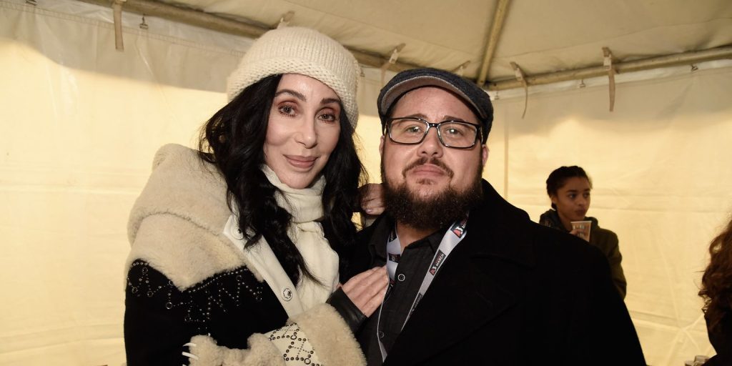 Chaz Bono and Elijah Blue Allman