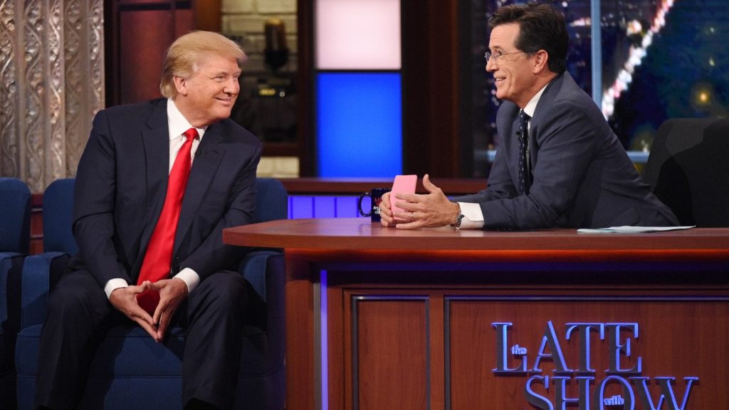Did Donald Trump's Post About Stephen Colbert Just Hand Him an Emmy?