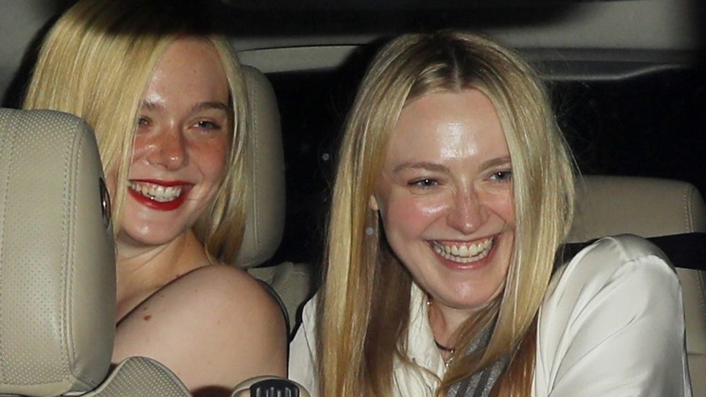 Elle and Dakota Fanning’s Sister Night Out Is All Smiles and Easy, Breezy Summer Style