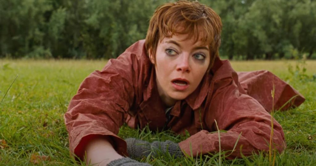 Emma Stone Falls From a Tree in Jerskin Fendrix's 'Beth's Farm' Music Video