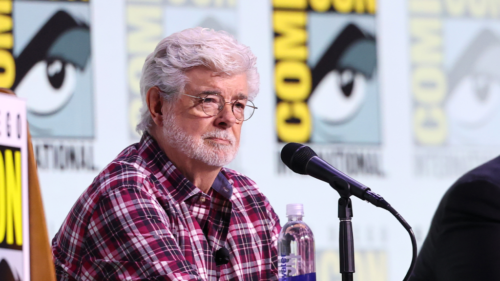 George Lucas at Comic-Con.