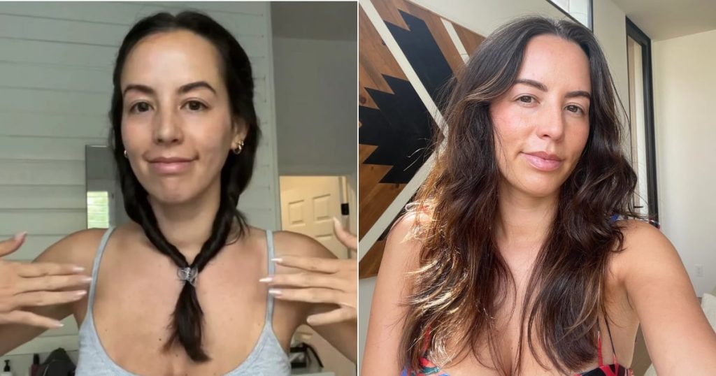 I Tried Twist-and-Clip Hair Air-Drying Method: See Photos