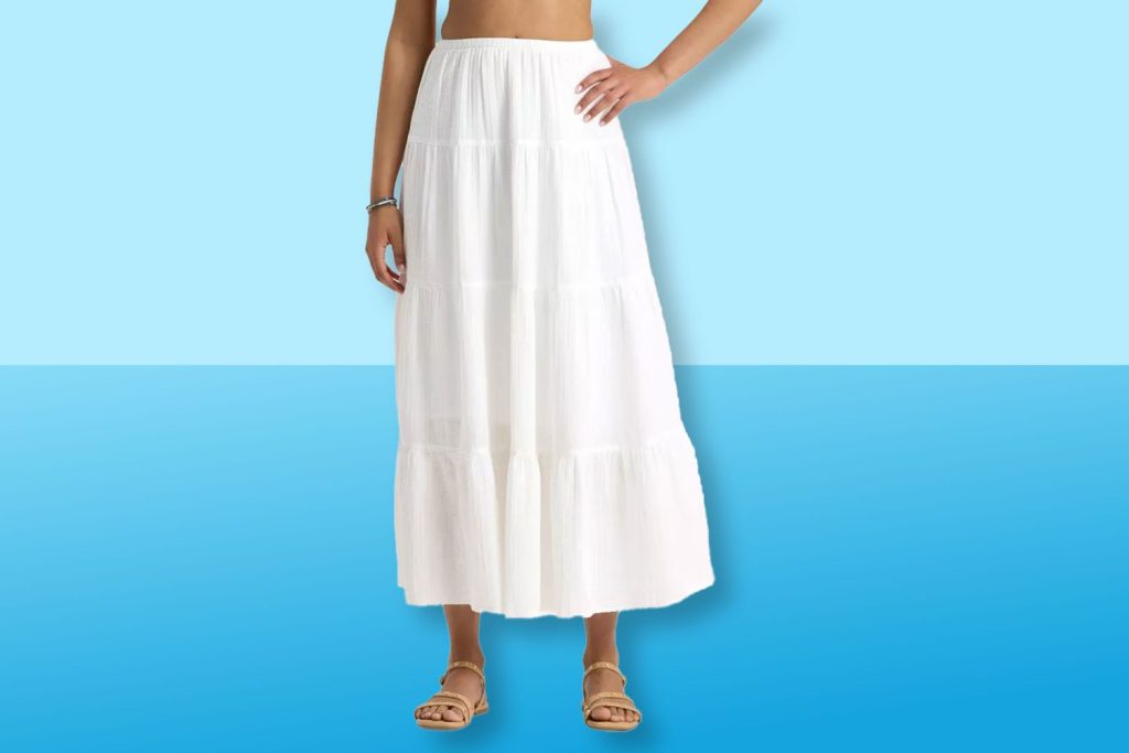 I’m Adding Target’s $30 White Skirt to My Summer Closet