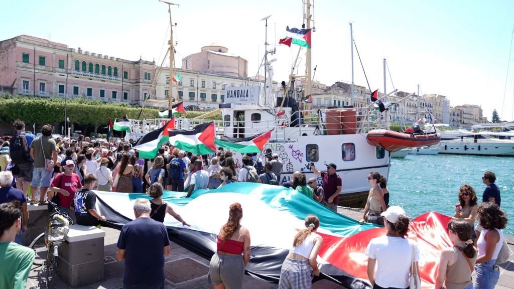 Israel Seizes ‘Handala’ Flotilla Bringing Aid, Baby Formula to Gaza