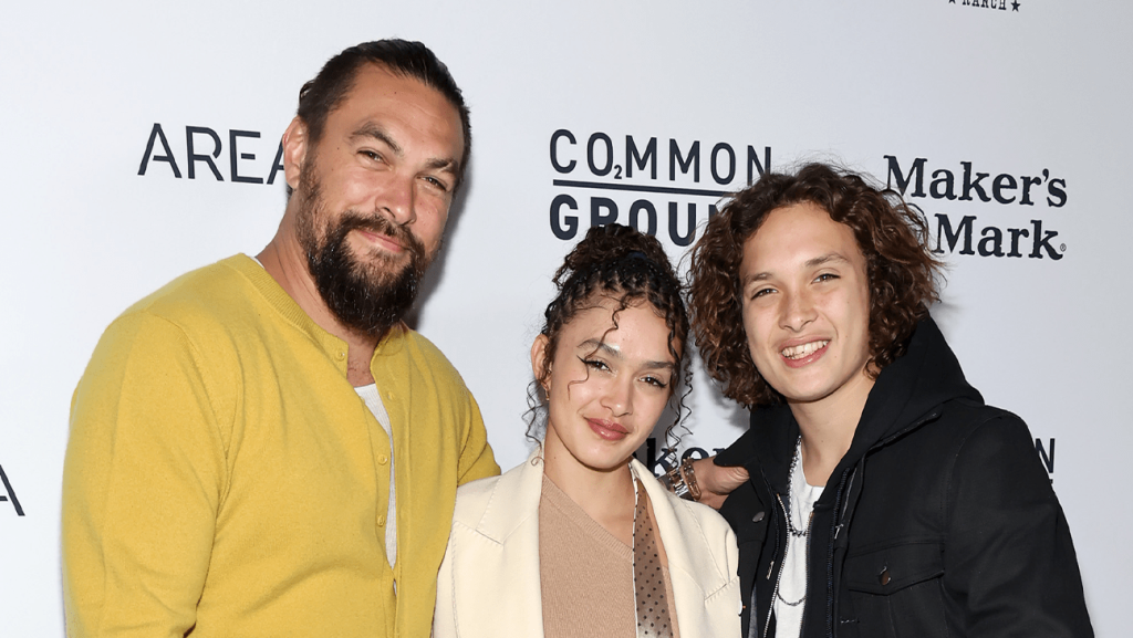Jason Momoa, Lola Iolani Momoa and Nakoa-Wolf Momoa