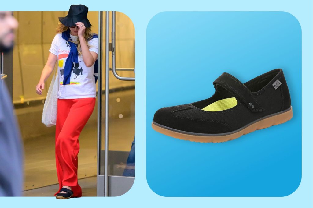 Jennifer Lawrence Wore $600 Mary Jane Sneakers, Get the Look