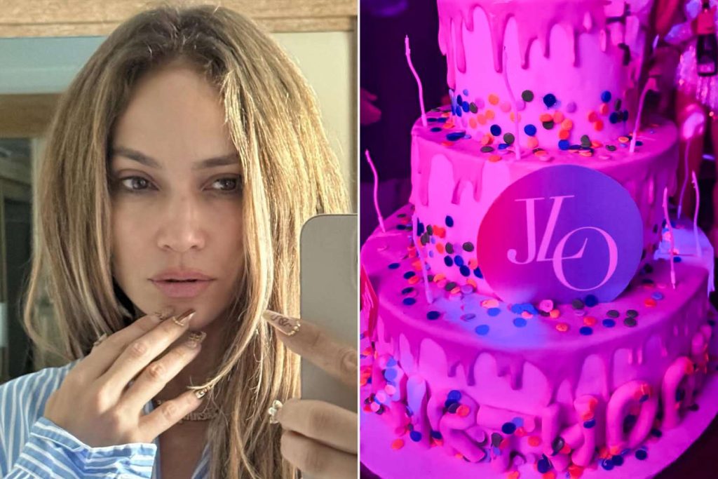 Jennifer Lopez Goes Makeup-Free in Selfie for Her 56th Birthday