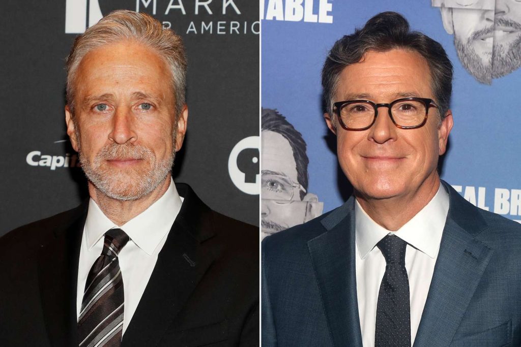 Jon Stewart Blasts Paramount on 'Daily Show' Over Colbert Cancellation