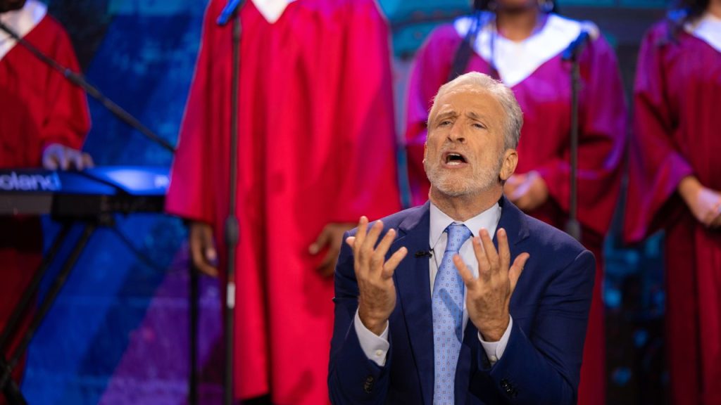 Jon Stewart Sends a Message to Paramount on Colbert's Behalf: “Go F--k Yourself”