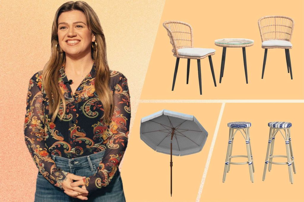 Kelly Clarkson’s Patio Furniture and Decor Is Up to 77% Off