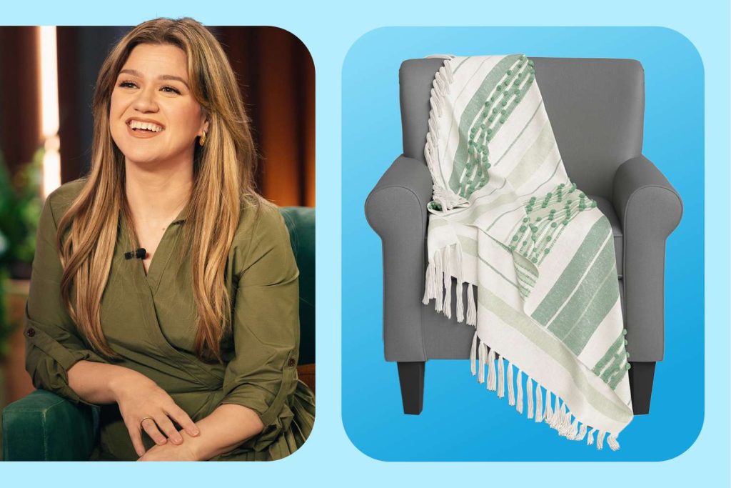 Kelly Clarkson’s Wayfair Throw Blanket Is Up to 71% Off