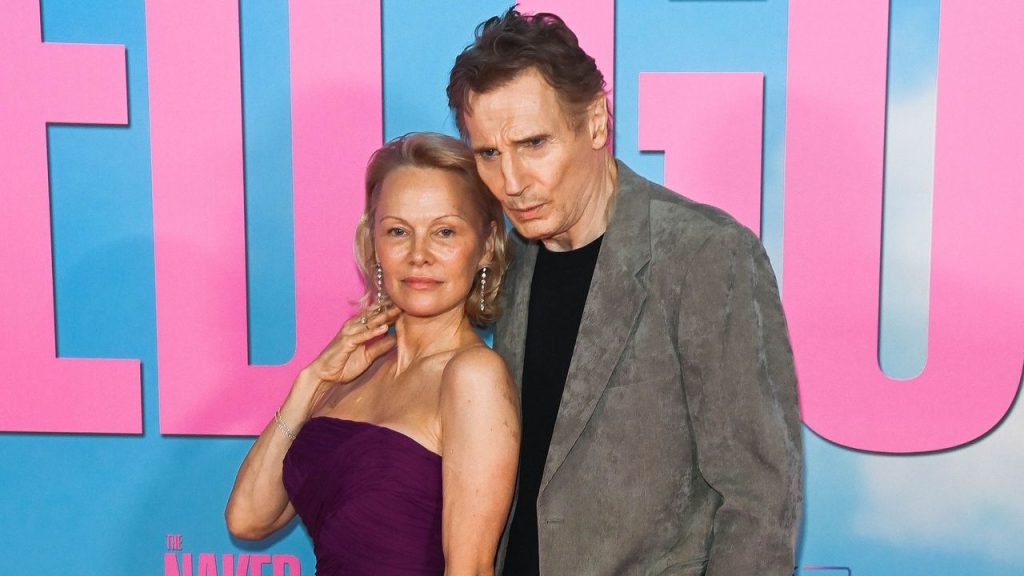 Liam Neeson Compliments Pam Anderson's Thoughtful On-Set Gesture: ‘Superb’