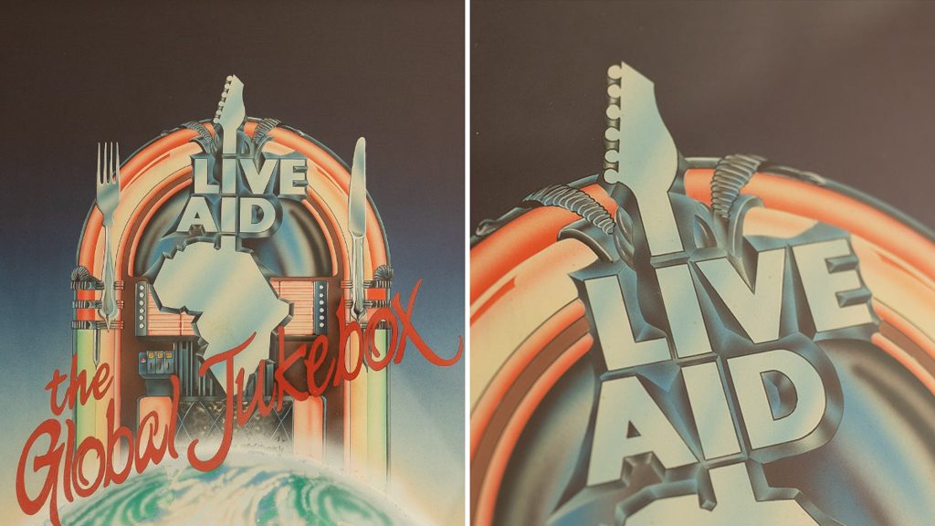 Live Aid's Original Global Jukebox Artwork Is Heading to Auction