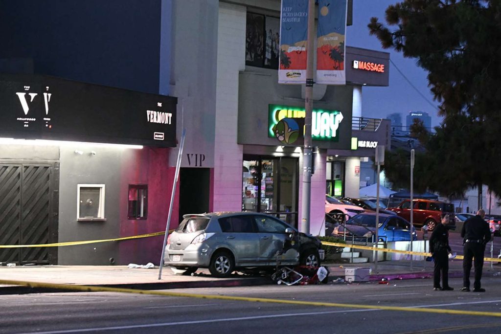 Man Who Allegedly Drove a Car Into L.A. Crowd Charged with 74 Felonies