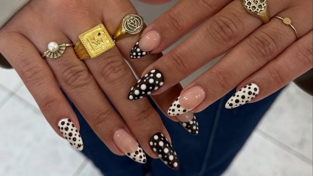 Polka-Dot Nails Are This Summer’s Favorite Fashion-Inspired Manicure Trend