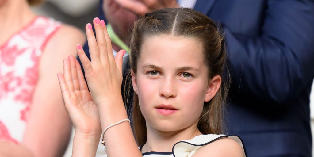 Princess Charlotte Debuts Blonde Highlights at Surprise Appearance