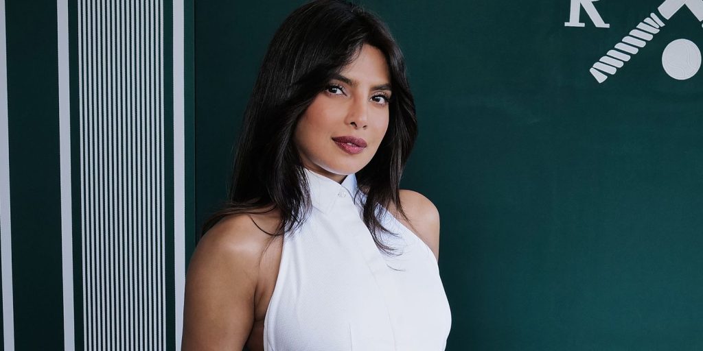 Priyanka Chopra Dons a Bikini and Kisses Nick Jonas on the Beach