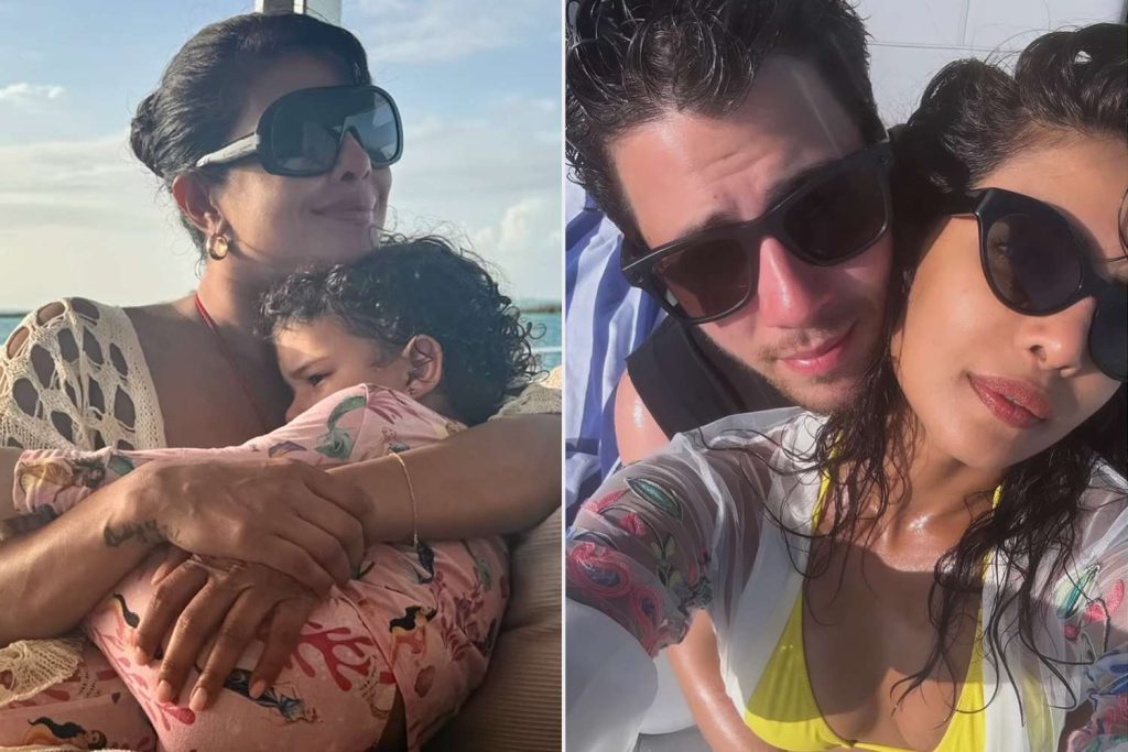 Priyanka Chopra Shares PDA Moments with Nick Jonas on Vacation with Malti