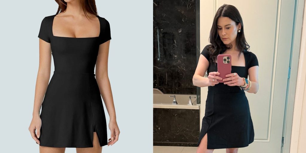 Qinsen’s Tennis Dress Is Sweat-Proof, Per an Editor
