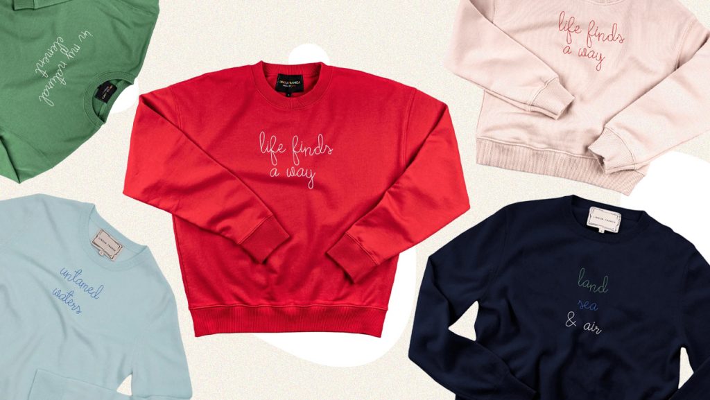 Lingua Franca x 'Jurassic World Rebirth' Kids' Logo Sweatshirt