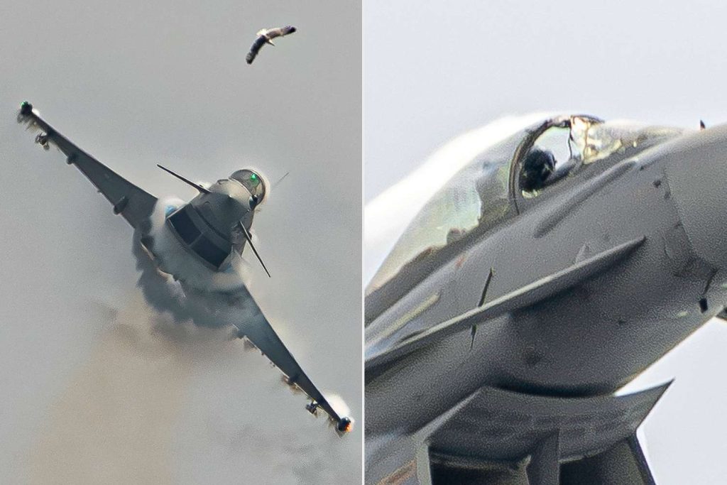 Seagull Smashes Into Cockpit of Fighter Jet During Airshow