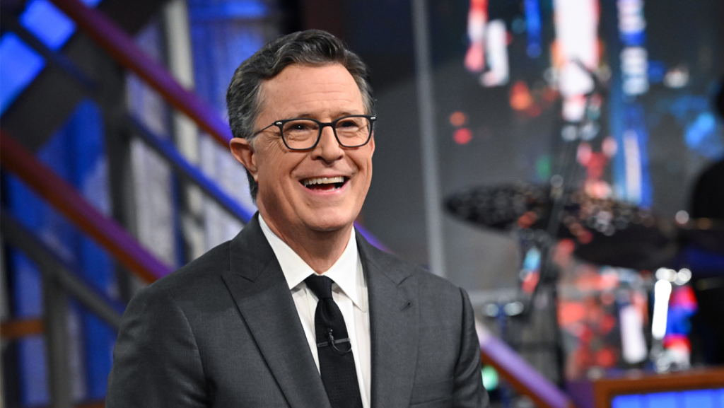 Stephen Colbert on 'The Late Show.'