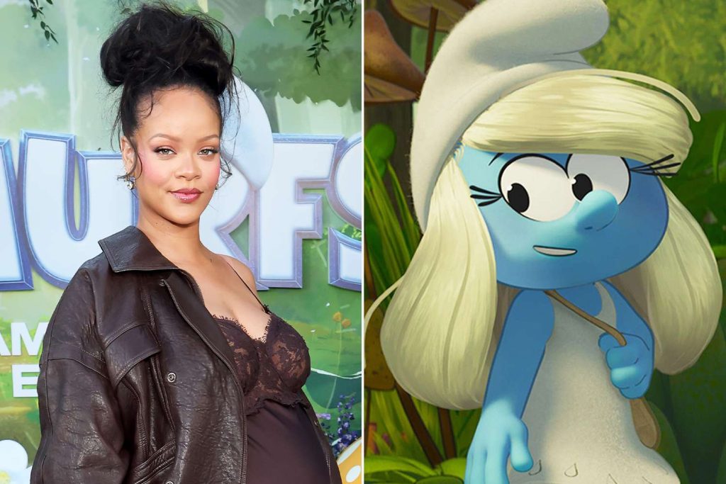 The Cast of 'Smurfs' Side-by-Side with Their Characters