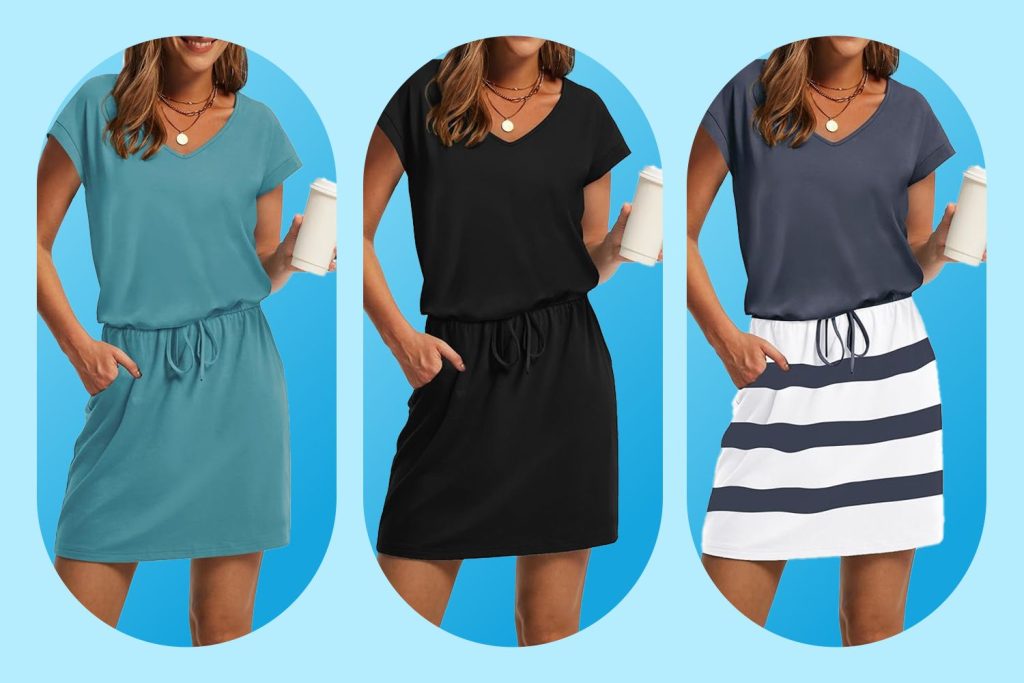 This Popular New T-Shirt Dress Is on Sale for $13 at Amazon Right Now