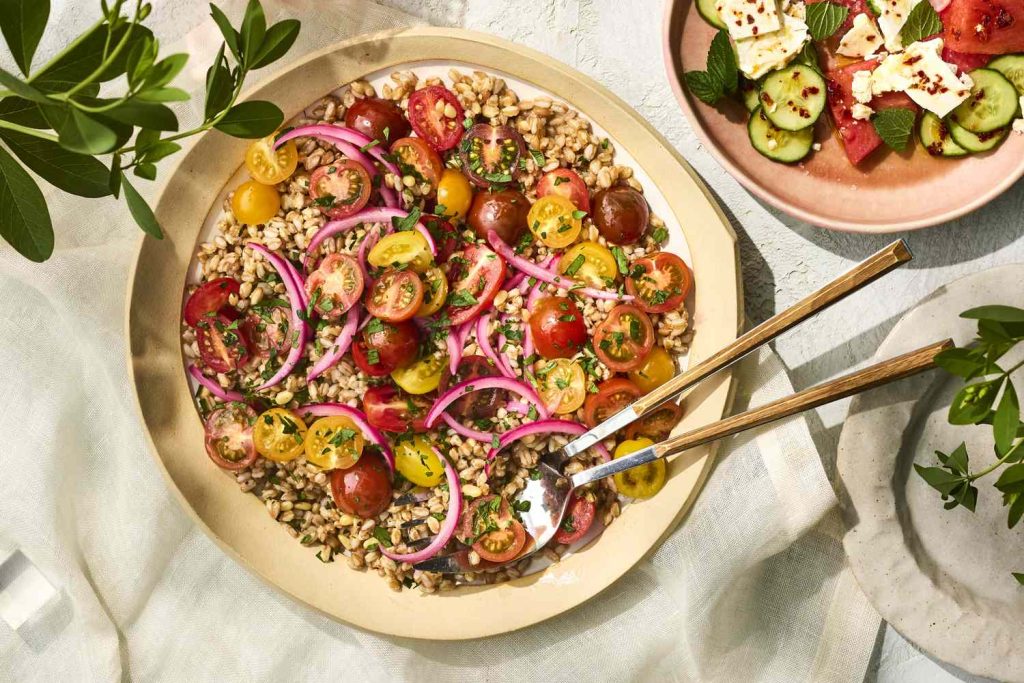 Tomato and Farro Salad