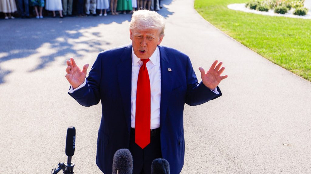 Trump Claims Someone May Have Forged His Signature on Epstein Letter