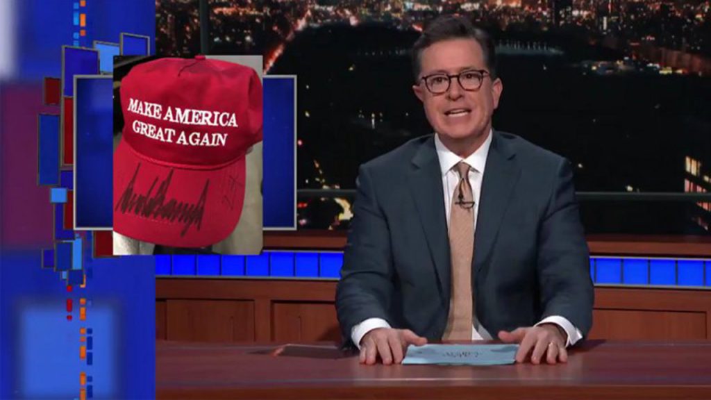Trump Reacts to Stephen Colbert Being 'Fired': "I Absolutely Love..."