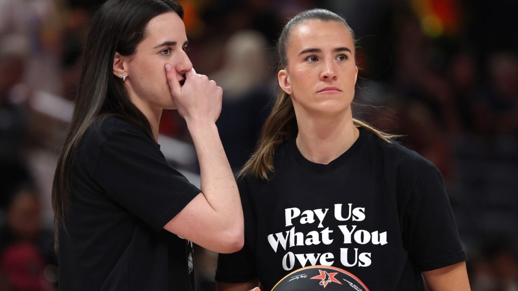 WNBA All-Star Players Wear ‘Pay Us What You Owe Us’ T-Shirts