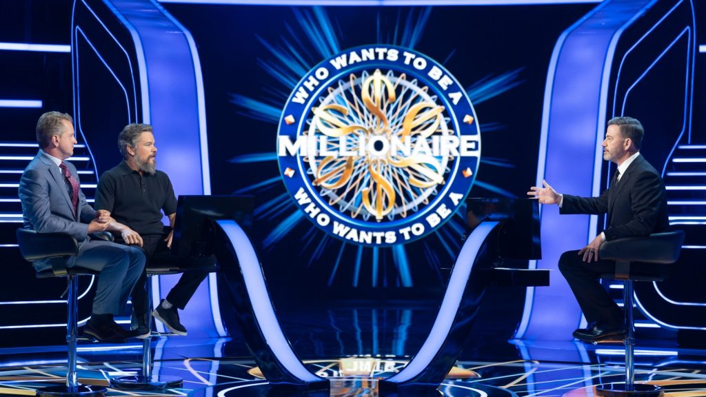 Watch Matt Damon and Jimmy Kimmel Reignite Their Feud on 'Millionaire'