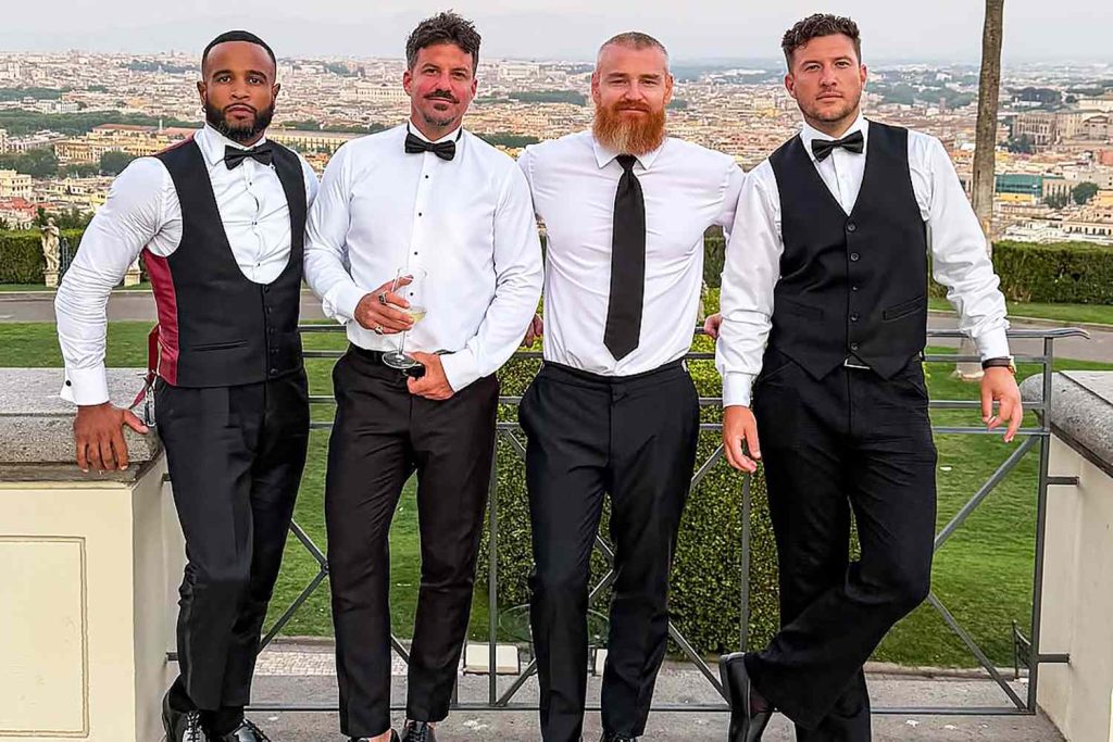 Wes Bergmann and More 'The Challenge' Stars Reunite at Kyle Christie’s Wedding