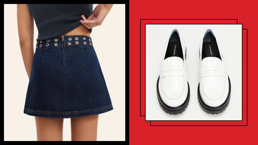 Reformation Tazz Maxi Denim Skirt