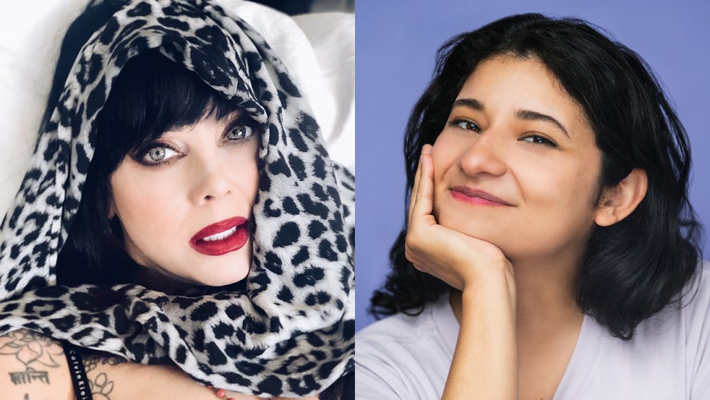 Bif Naked and Pamela Martinez