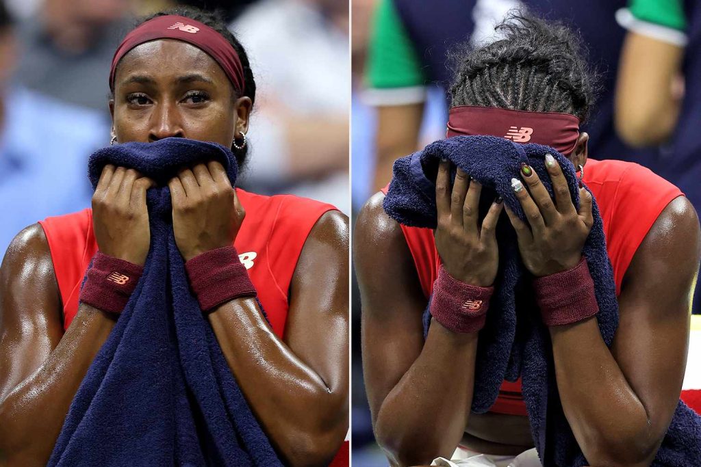 Coco Gauff Breaks Down in Tears Midway Through US Open Match
